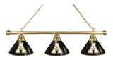 Appalachian State 3 Shade Billiard Light Brass