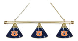 Auburn 3 Shade Billiard Light Brass