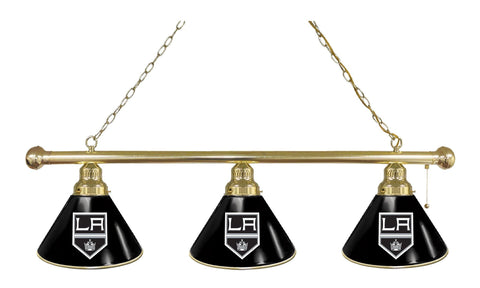 Los Angeles Kings 3 Shade Billiard Light