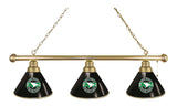 North Dakota 3 Shade Billiard Light Brass