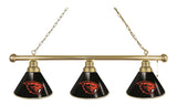 Oregon State 3 Shade Billiard Light Brass