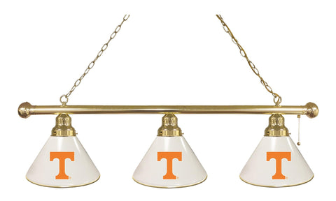 Tennessee 3 Shade Billiard Light Brass