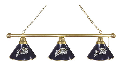 Us Naval Academy (navy) 3 Shade Billiard Light Brass