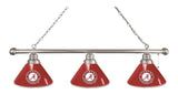 Alabama 3 Shade Billiard Light Chrome