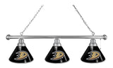 Anaheim Ducks 3 Shade Billiard Light Chrome