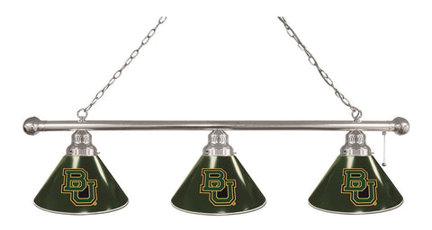 Baylor 3 Shade Billiard Light Chrome