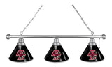 Boston College 3 Shade Billiard Light Chrome