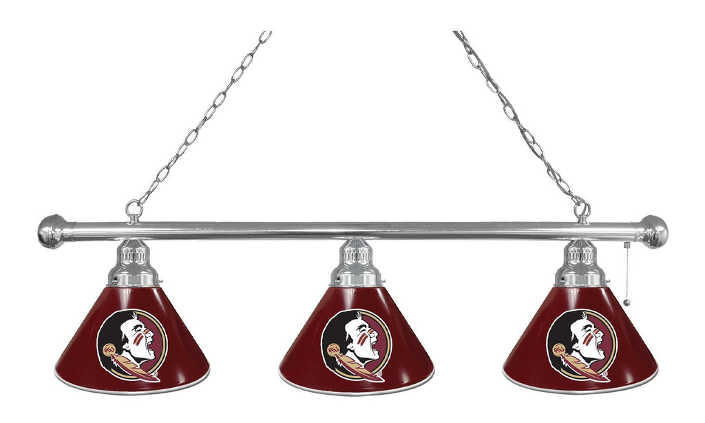 Florida State (head) 3 Shade Billiard Light Chrome