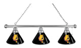 Ferris State 3 Shade Billiard Light Chrome