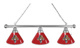 Florida Panthers 3 Shade Billiard Light Chrome