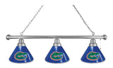 Florida 3 Shade Billiard Light Chrome