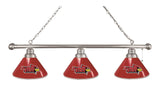 Illinois State 3 Shade Billiard Light Chrome