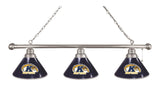 Kent State 3 Shade Billiard Light Chrome