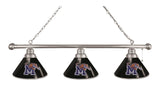 Memphis 3 Shade Billiard Light Chrome