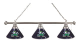 Notre Dame (leprechaun) 3 Shade Billiard Light Chrome