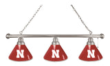 Nebraska 3 Shade Billiard Light Chrome