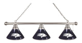 Nevada 3 Shade Billiard Light Chrome