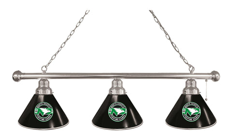 North Dakota 3 Shade Billiard Light Chrome