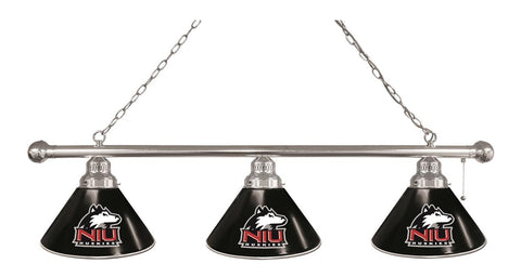 Northern Illinois 3 Shade Billiard Light Chrome