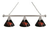 Oregon State 3 Shade Billiard Light Chrome