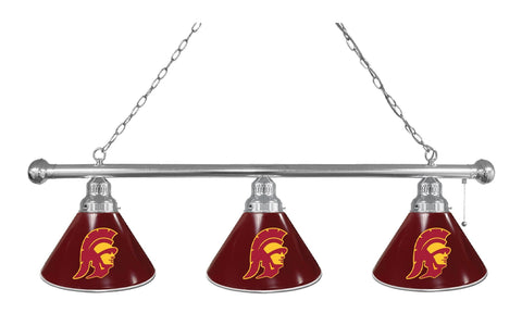 Usc Trojans 3 Shade Billiard Light Chrome