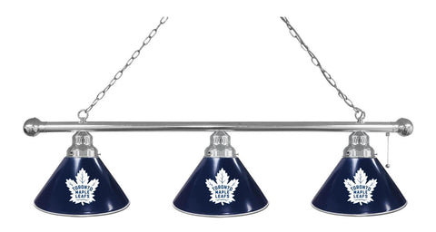 Toronto Maple Leafs 3 Shade Billiard Light Chrome