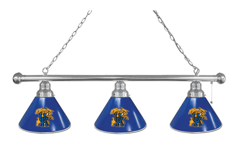 Kentucky "wildcat" 3 Shade Billiard Light Chrome