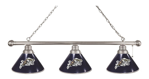 Us Naval Academy (navy) 3 Shade Billiard Light Chrome