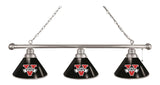 Valdosta State 3 Shade Billiard Light Chrome