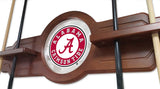 Alabama Cue Rack In Black Finish