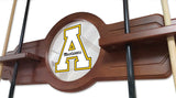 Appalachian State Cue Rack In Black Finish