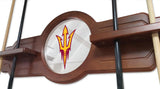 Arizona State Cue Rack In Black Finish With Pitchfork Logo