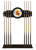 Arizona State Cue Rack In Black Finish With Sparky Logo