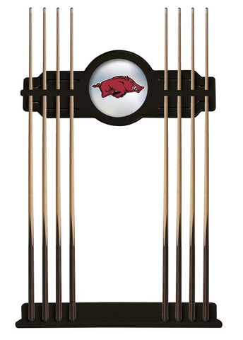 Arkansas Cue Rack In Black Finish