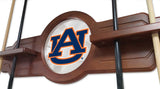 Auburn Cue Rack In Black Finish