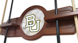 Baylor Cue Rack In Black Finish