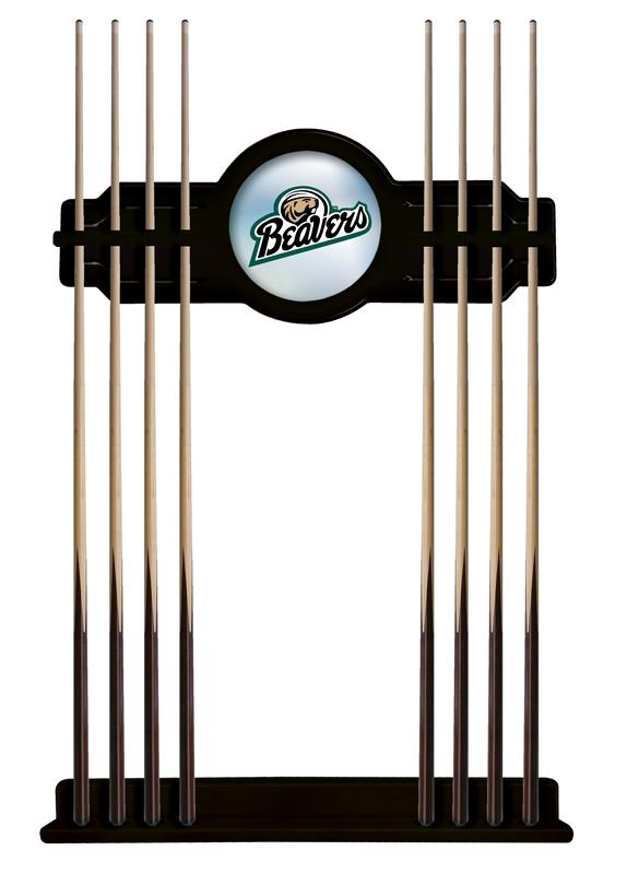 Bemidji State Cue Rack In Black Finish