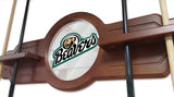 Bemidji State Cue Rack In Black Finish