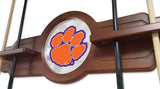 Clemson Cue Rack In Black Finish