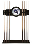 Creighton Cue Rack In Black Finish