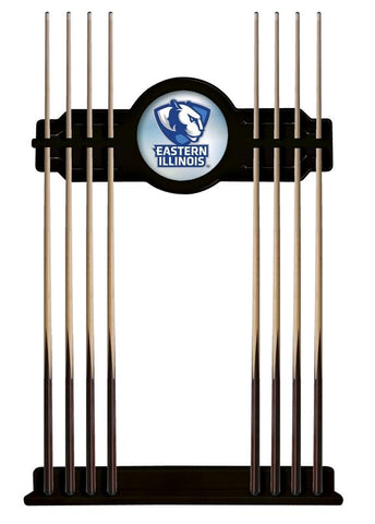 Eastern Illinois Cue Rack In Black Finish