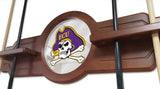 East Carolina Cue Rack In Black Finish