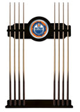 Edmonton Oilers Cue Rack In Black Finish