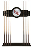 Florida State (script) Cue Rack In Black Finish