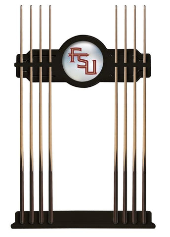 Florida State (script) Cue Rack In Black Finish