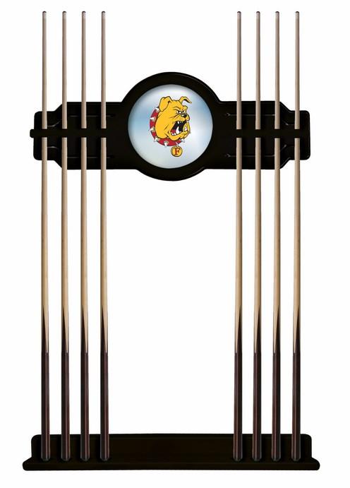 Ferris State Cue Rack In Black Finish