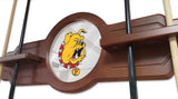 Ferris State Cue Rack In Black Finish