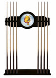 Ferris State Cue Rack In Black Finish