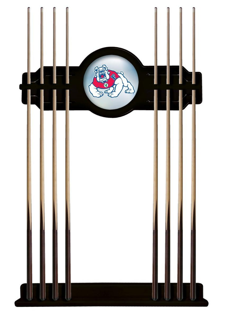 Fresno State Cue Rack In Black Finish