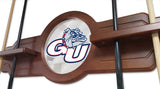 Gonzaga Cue Rack In Black Finish